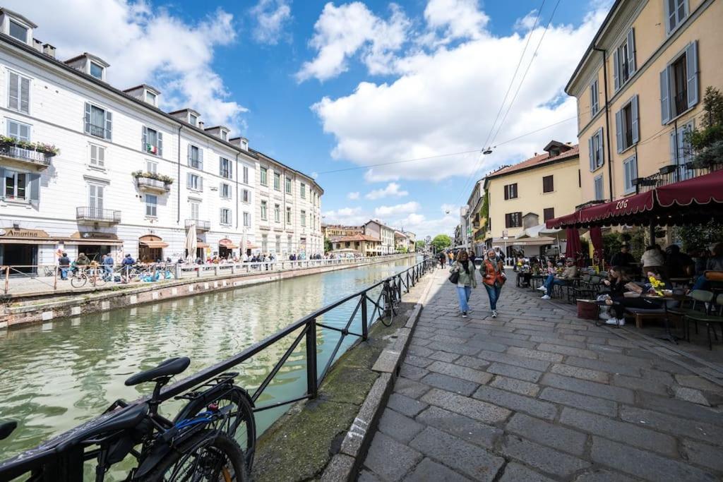 Wonderfull Two Floors Apartment Navigli Milan Bagian luar foto
